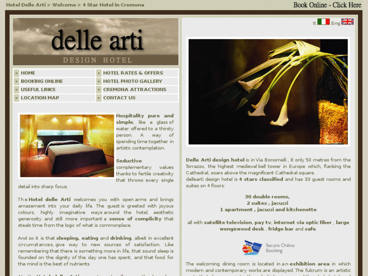 www.delleartihotel.com