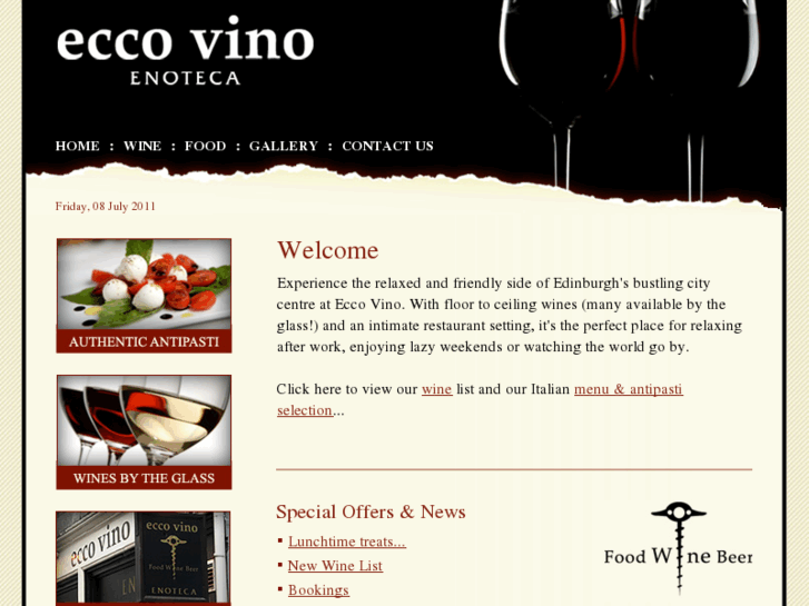 www.eccovinoedinburgh.com