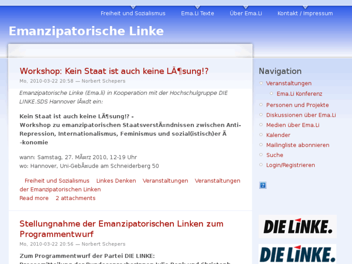 www.emanzipatorische-linke.net