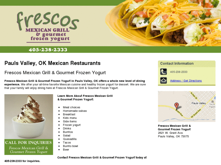 www.frescosmexgrillandfrozenyogurt.com