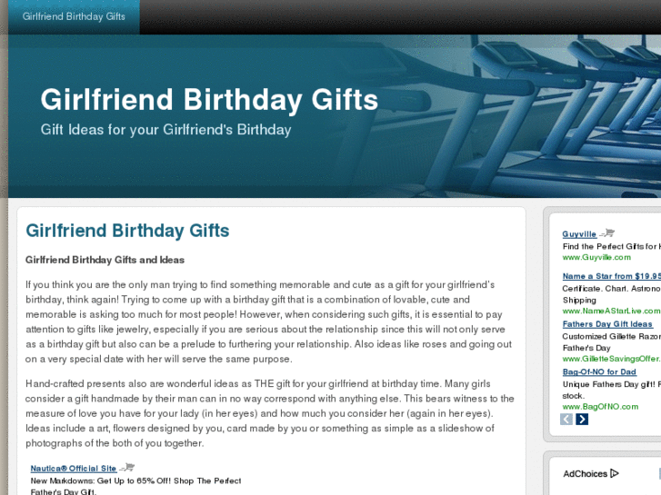 www.girlfriendbirthdaygifts.com