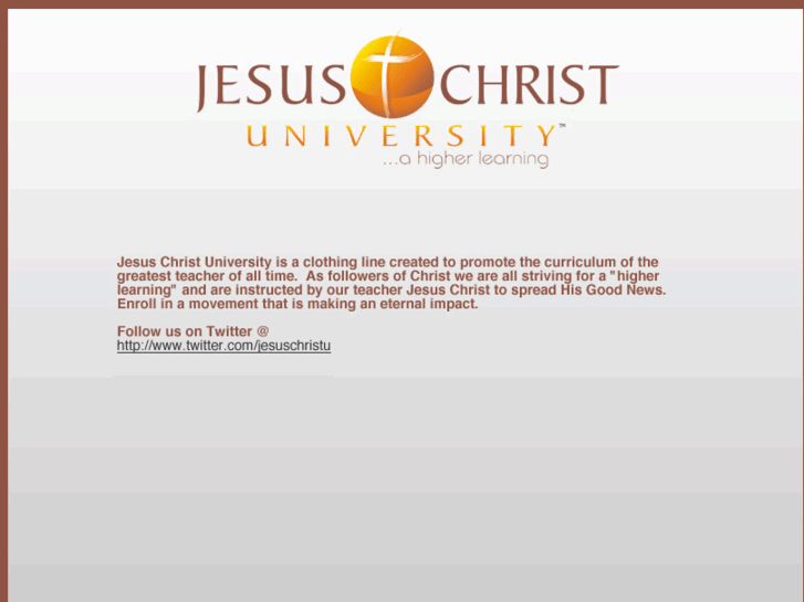 www.jesuschristuniversity.com
