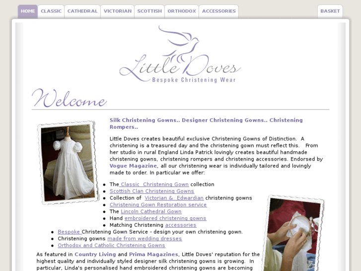 www.littledoveschristeninggowns.com