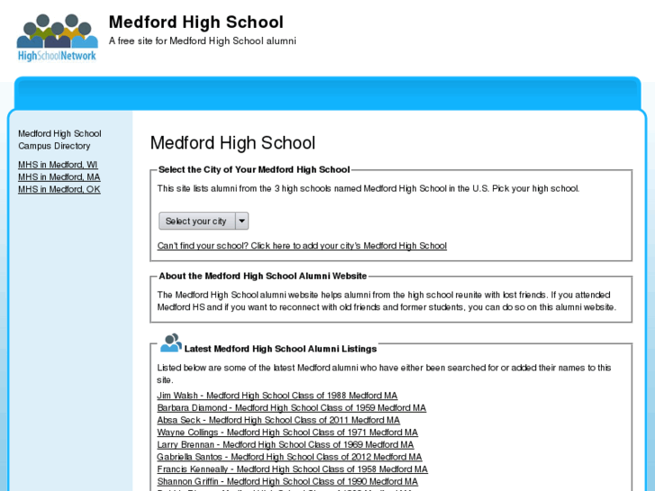 www.medfordhighschool.org