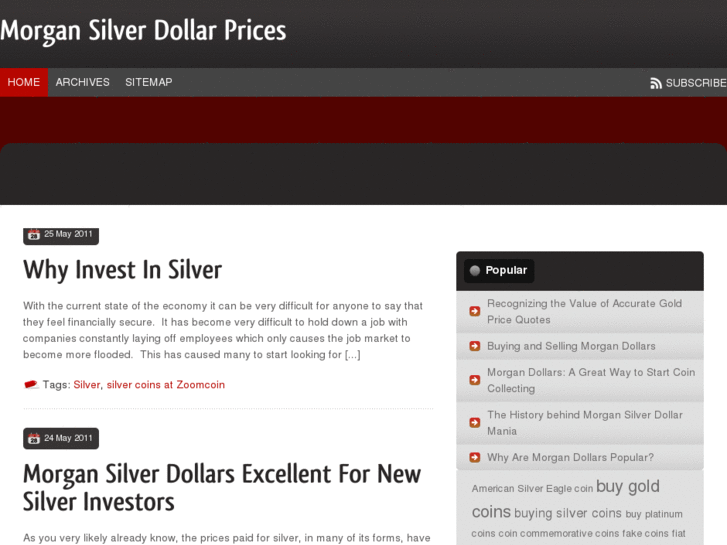 www.morgansilverdollarprices.com