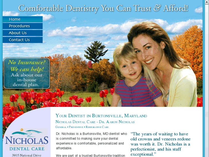 www.nicholasdentalcare.com