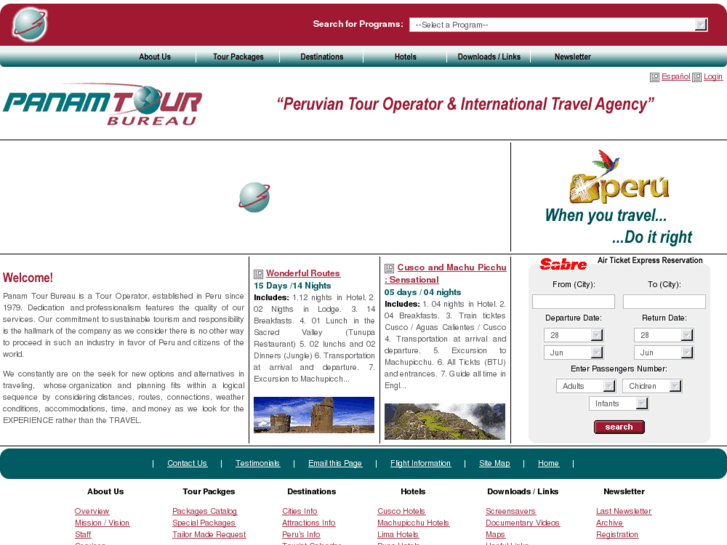 www.panamtourperu.com