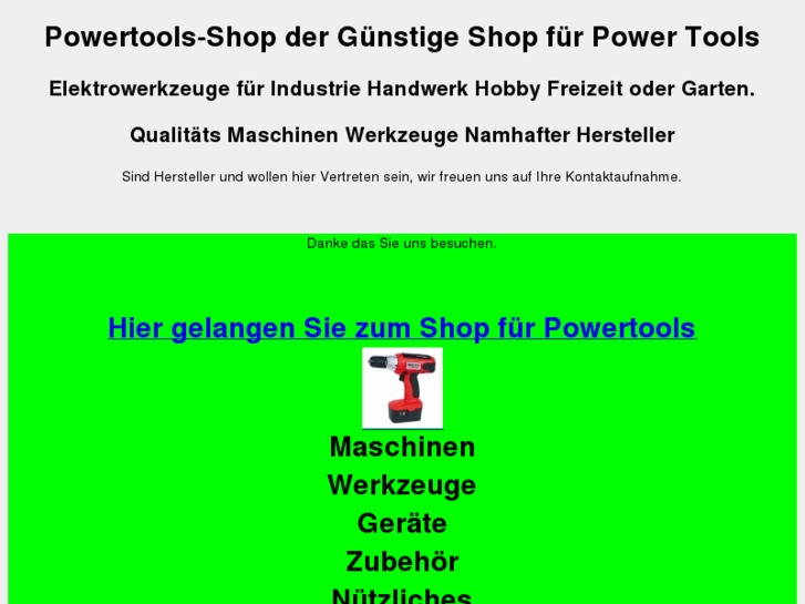 www.powertools-shop.eu