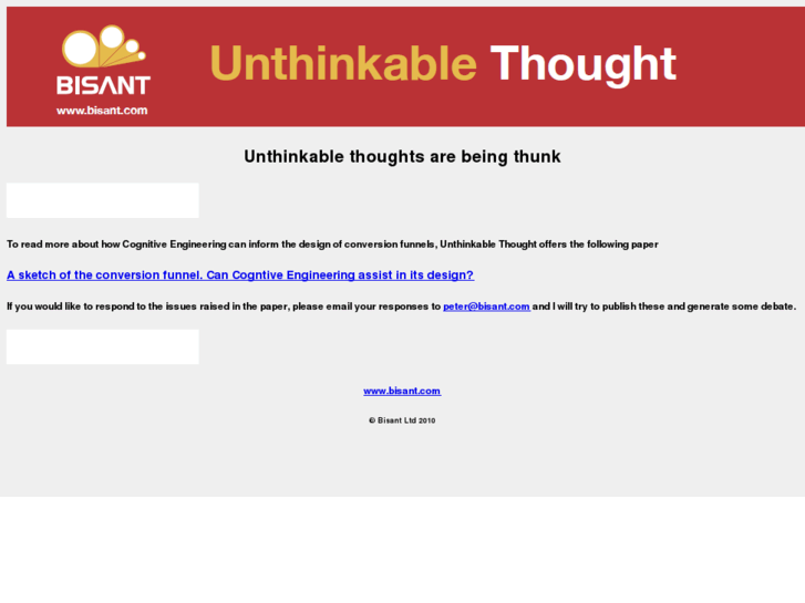 www.unthinkablethought.com