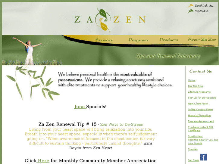 www.zazendayspa.com