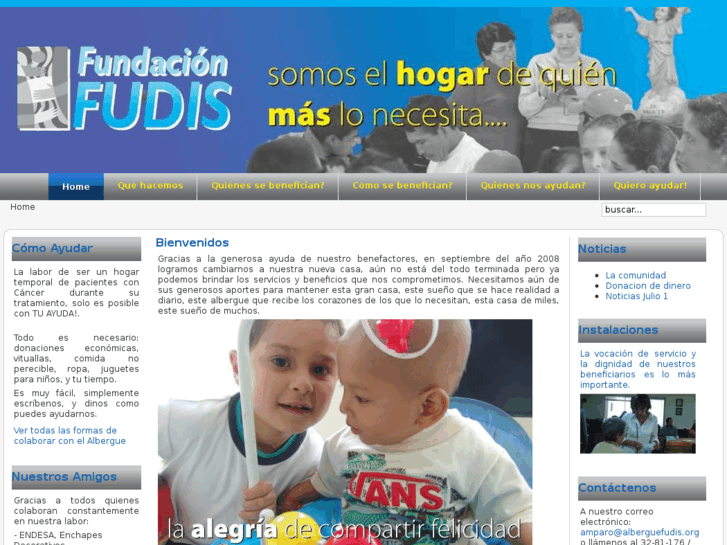 www.alberguefudis.org