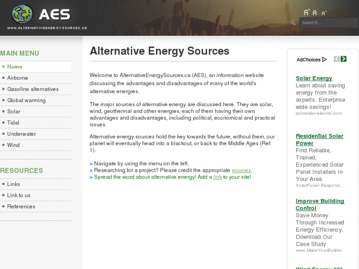 www.alternativeenergysources.ca