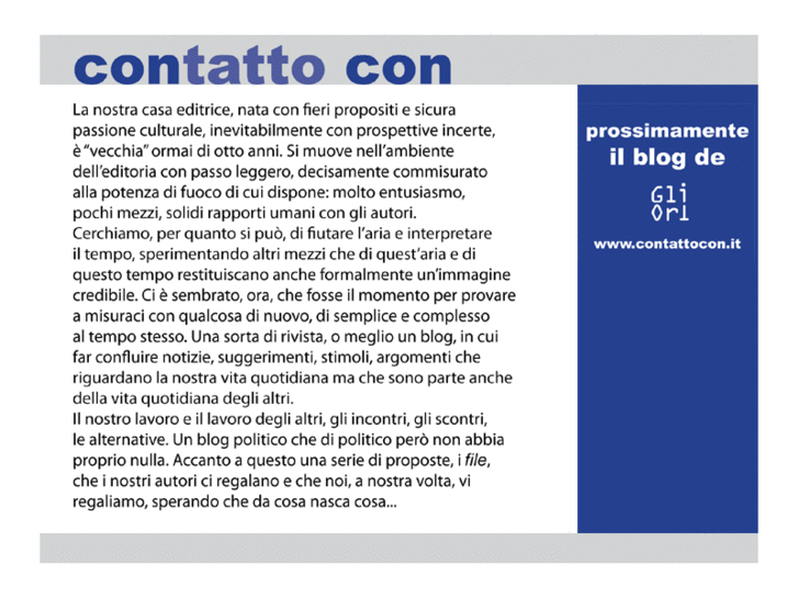 www.contattocon.it