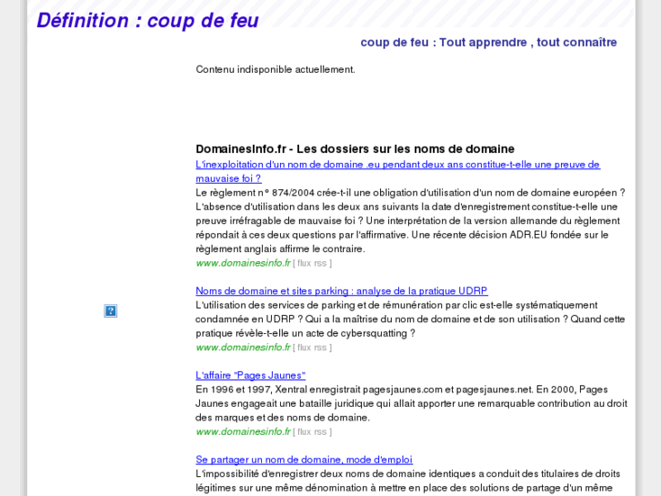 www.coup-de-feu.com