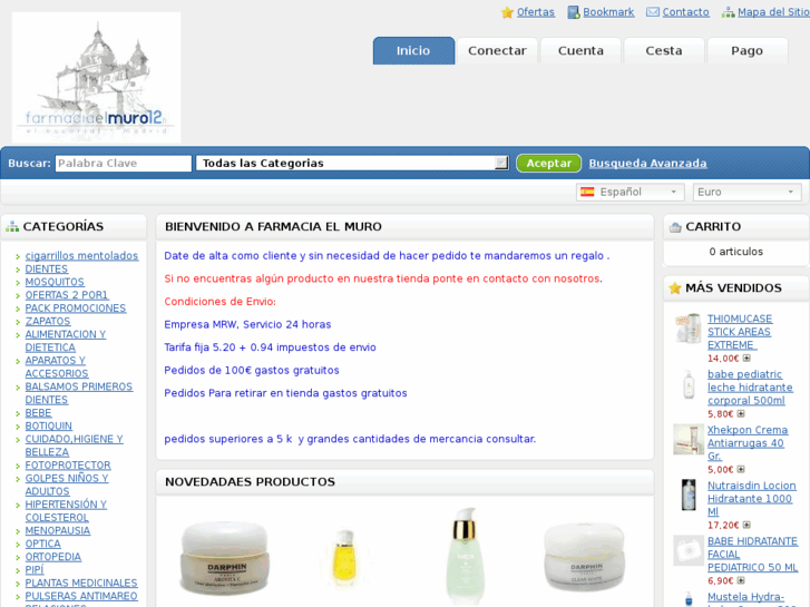 www.farmaciaelmuro.es