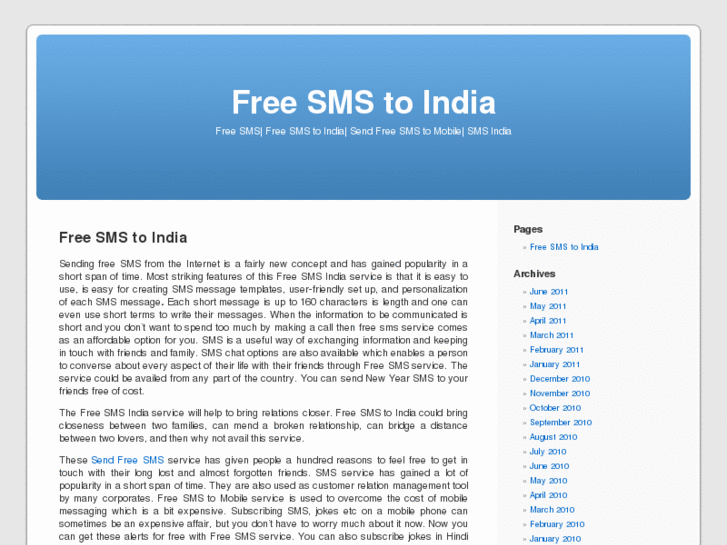 www.free-sms-india.com