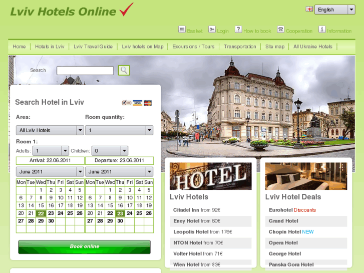 www.lvivhotelsonline.com