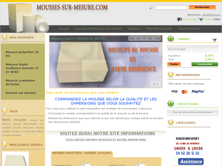www.mousses-sur-mesure.com