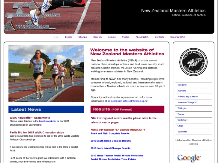 www.nzmastersathletics.org.nz