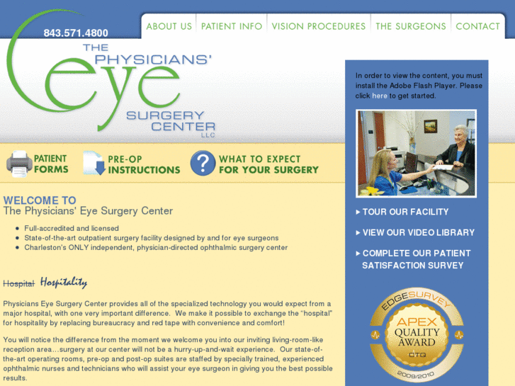 www.physicianseyesurgerycenter.com