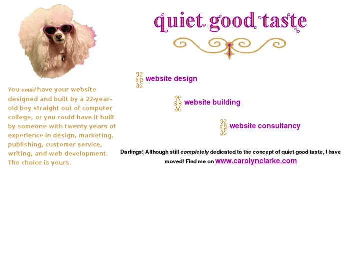 www.quietgoodtaste.com