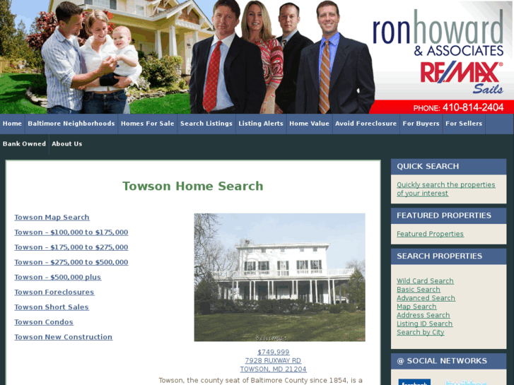 www.realestateintowson.com