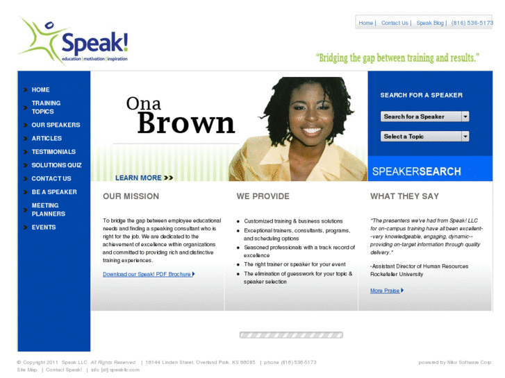 www.speakllc.com