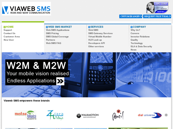 www.viawebsms.com