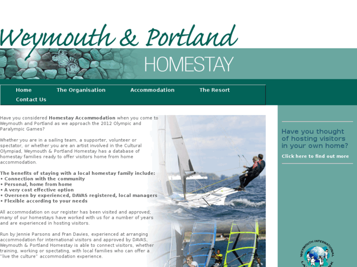 www.weymouthandportlandhomestay.com