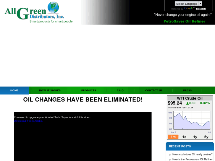 www.allgreenoilrefiner.com