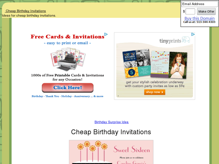 www.cheapbirthdayinvitations.com