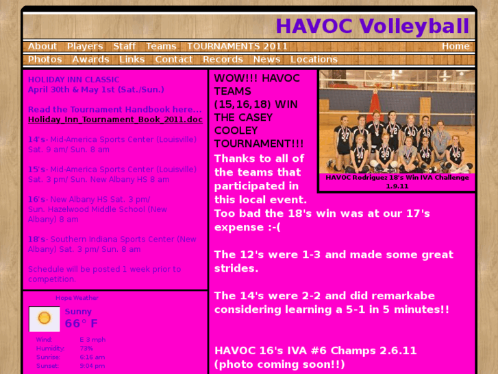 www.havocvolleyball.com