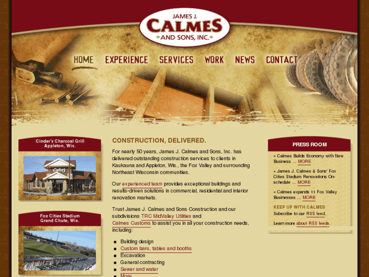 www.jamesjcalmesconstruction.com