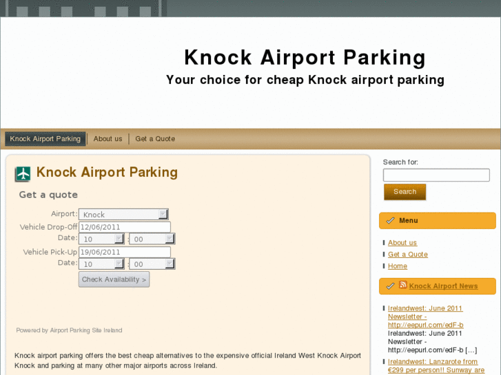 www.knockairportparking.com