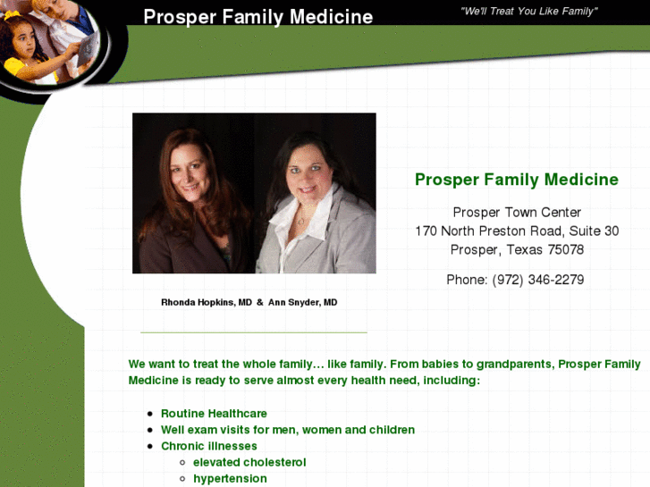 www.prosperfamilymedicine.com