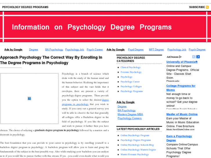 www.psychologydegreeprograms.info