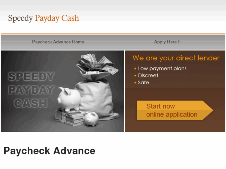 www.speedypaydaycash.com