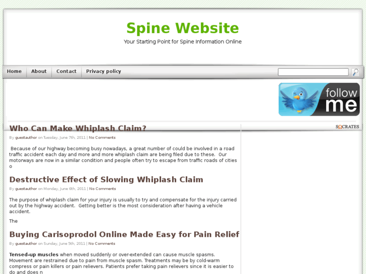 www.spinewebsite.com