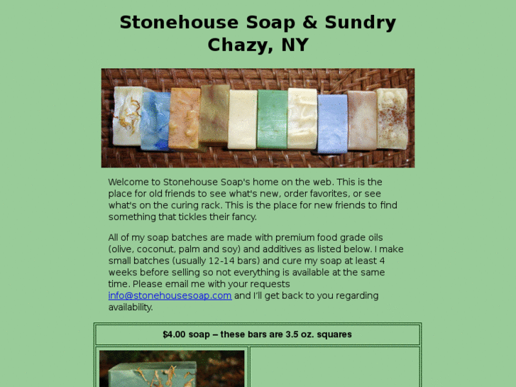 www.stonehousesoap.com