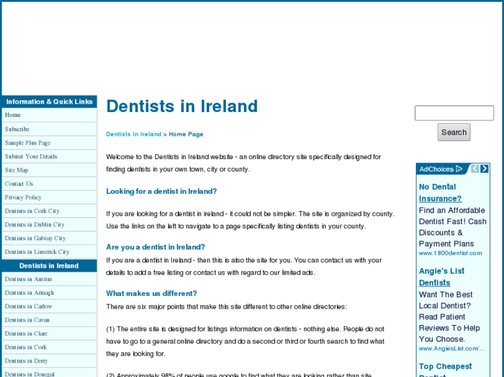 www.dentistsinireland.net