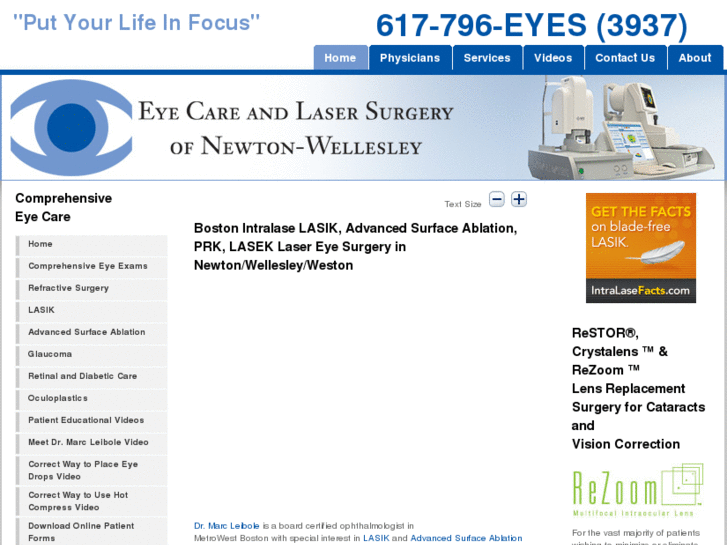 www.eyecareandlasersurgery.com