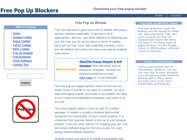 www.freepopupblockers.net
