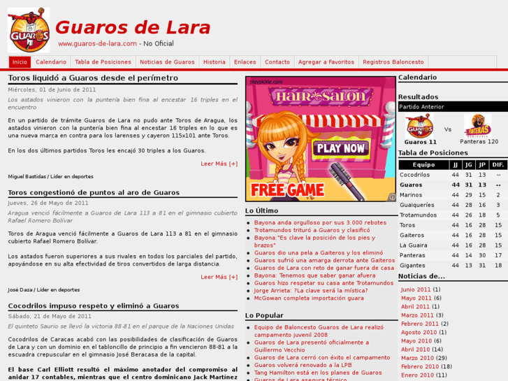 www.guaros-de-lara.com