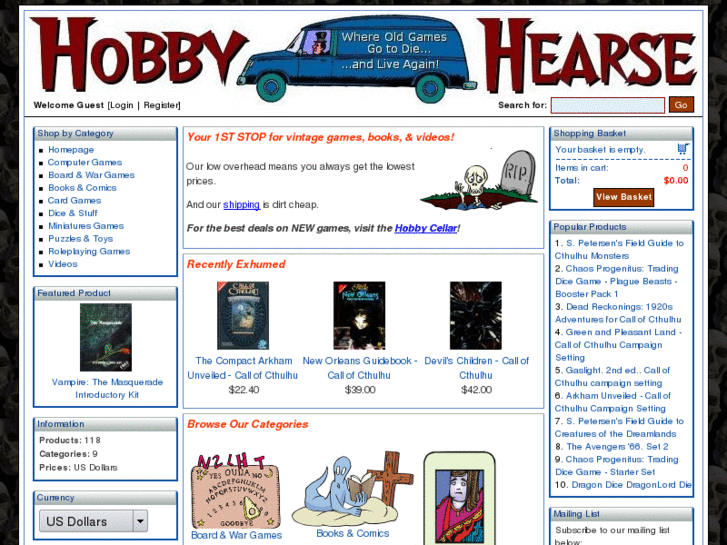 www.hobbyhearse.com