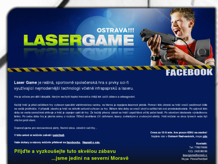 www.lasergameostrava.cz