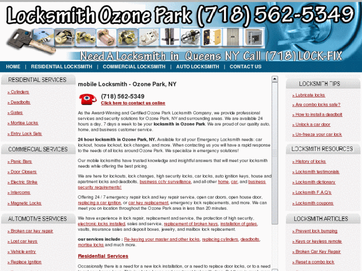 www.locksmithozoneparkny.com