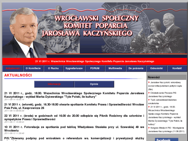 www.popieramjk.pl