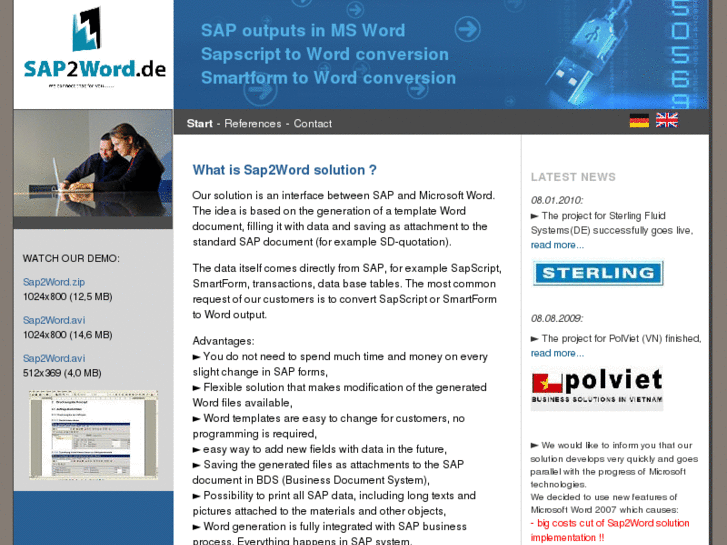 www.sap2word.com