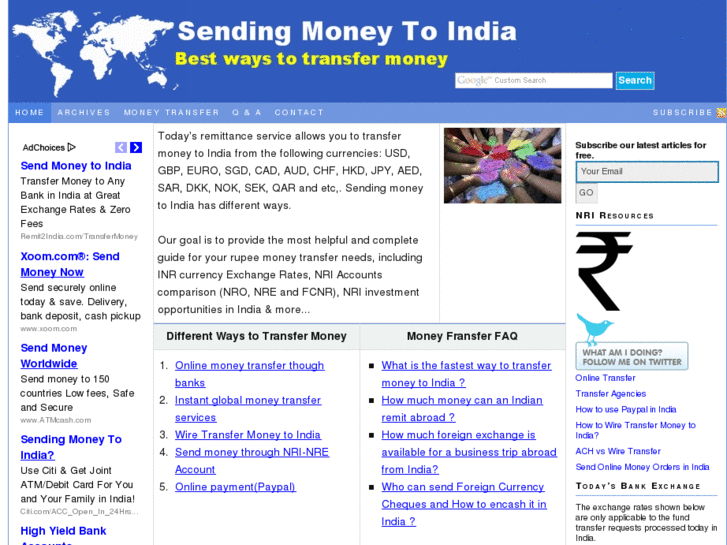 www.sendingmoneytoindia.com