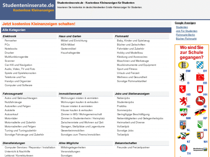 www.studenteninserate.de